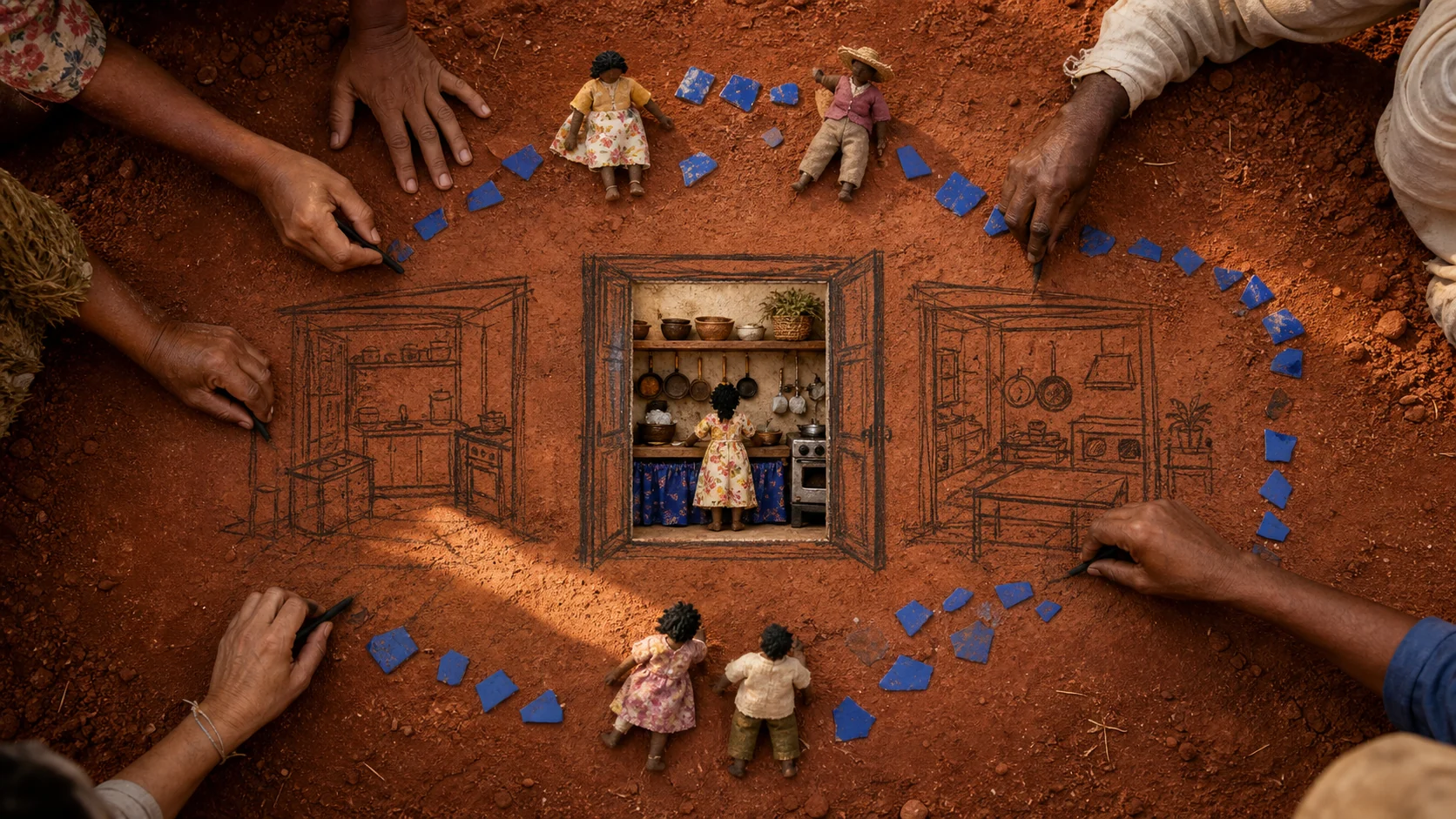 Blue Roof, Red Earth — لقطة فيلمية رسمية