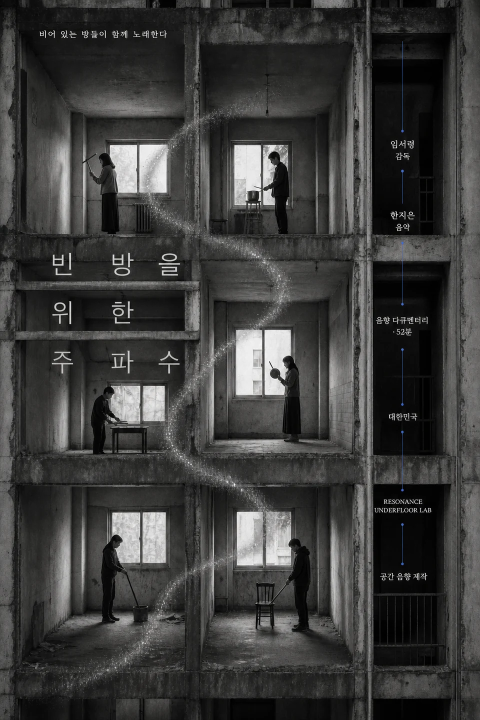Frequencies for an Empty Room — الملصق الرسمي للفيلم