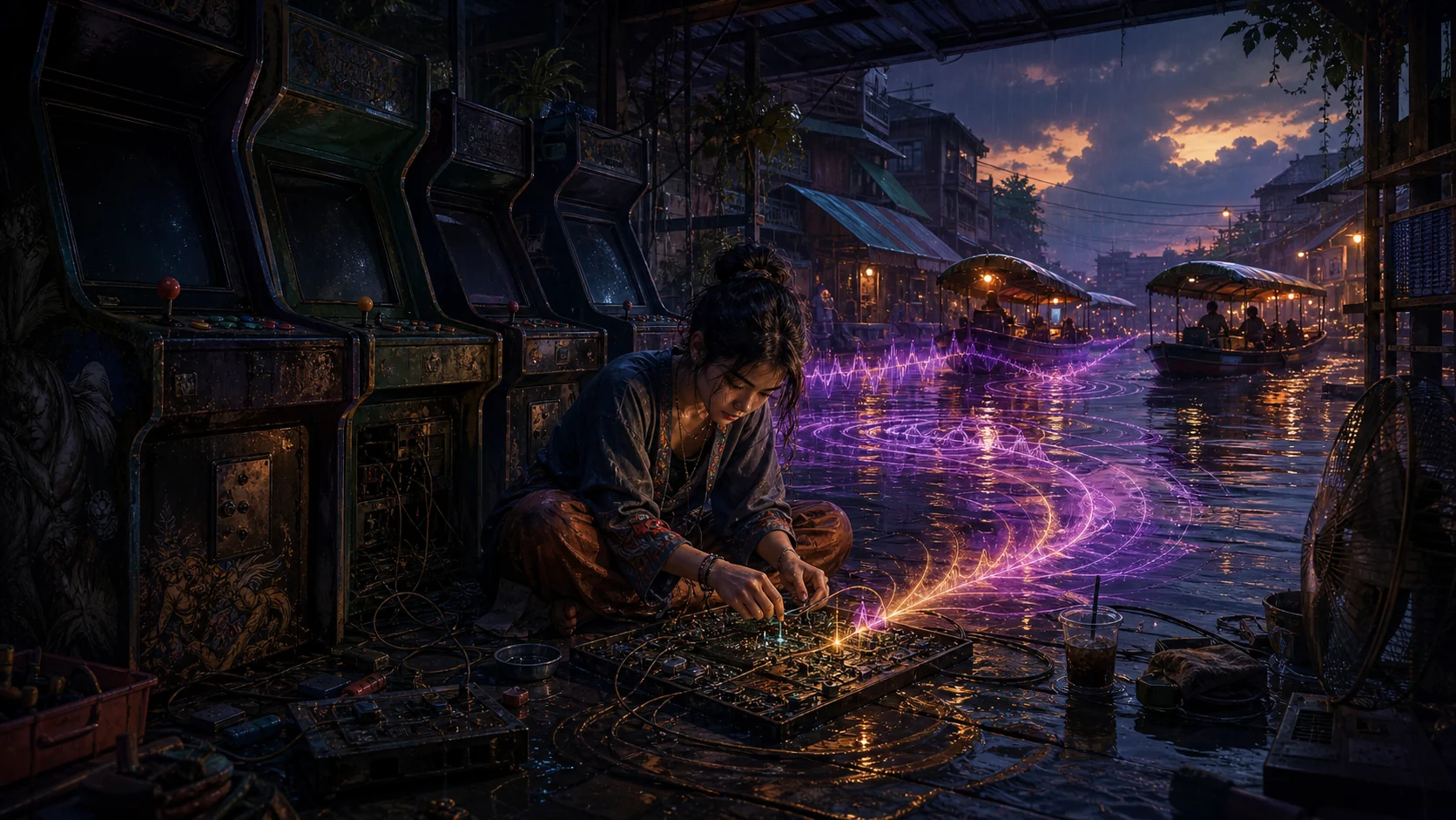 The Monsoon Arcade — لقطة فيلمية رسمية