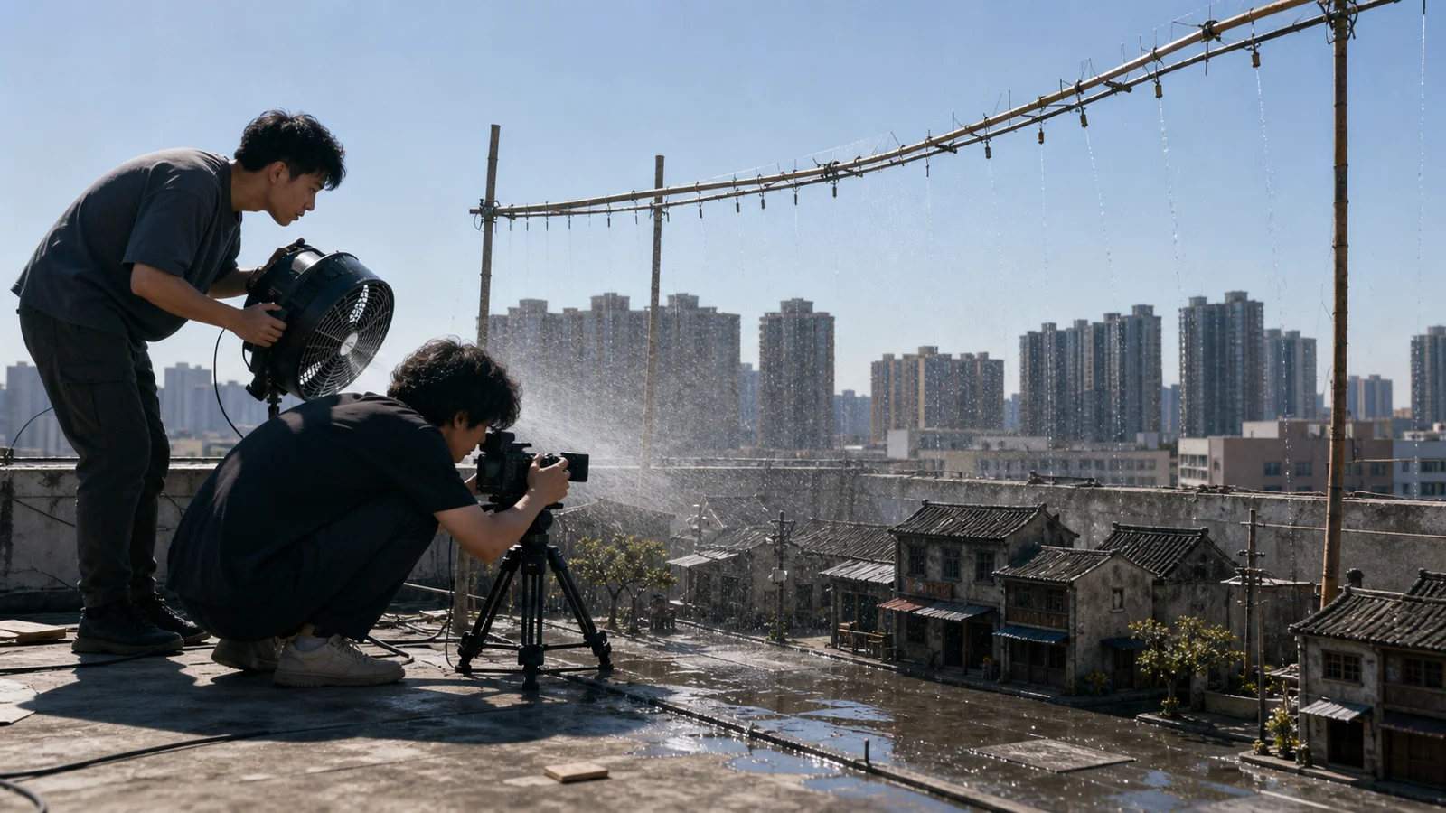 لقطة رسمية من فيلم Two People Film a Century